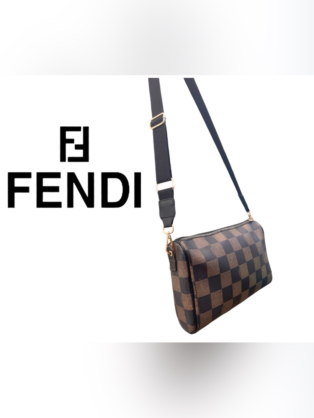 Fendi Vintage Penguin Checkered FENDI